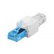 Connecteur RJ45 Cat6A UTP sans outil - pour câble flexible et rigide