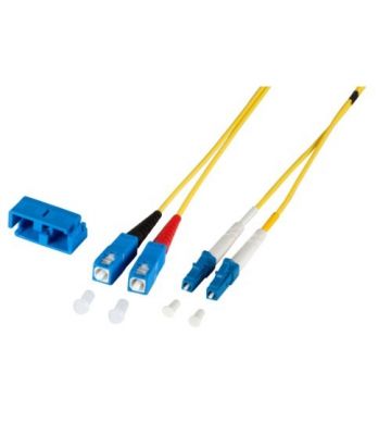 Câble optique à fibre optique duplex OS2 LC-SC 20M