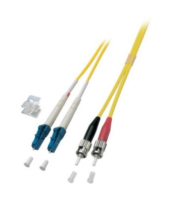 Câble optique à fibres optiques duplex OS2 LC-ST 1M