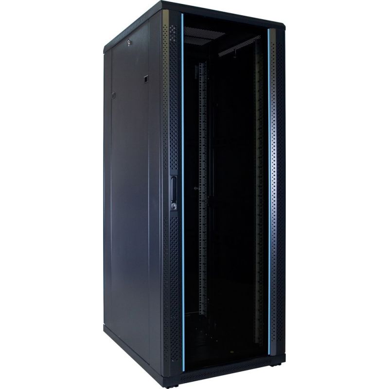Étui de serveur 32U non assemblé avec porte en verre 600x800x1600mm (LXPXH)