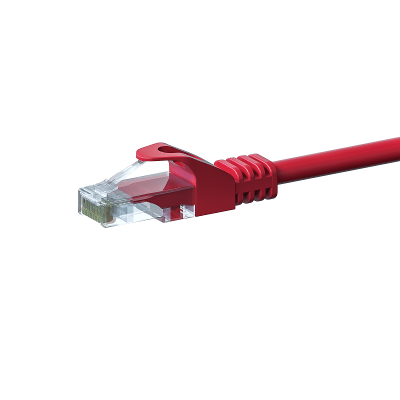 Câble Cat5e UTP 100% cuivre rouge - 10m