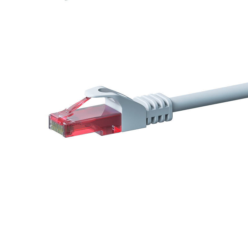 Câble CAT6 UTP 100% cuivre blanc - 20m