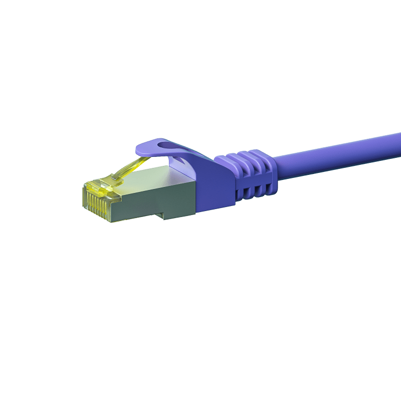 Câble CAT7 SFTP / PIMF Violet - 15m