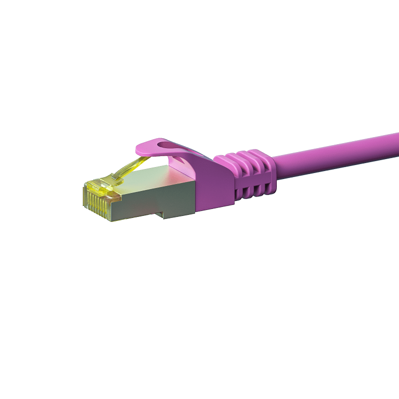 Câble CAT7 SFTP / PIMF Rose - 15m