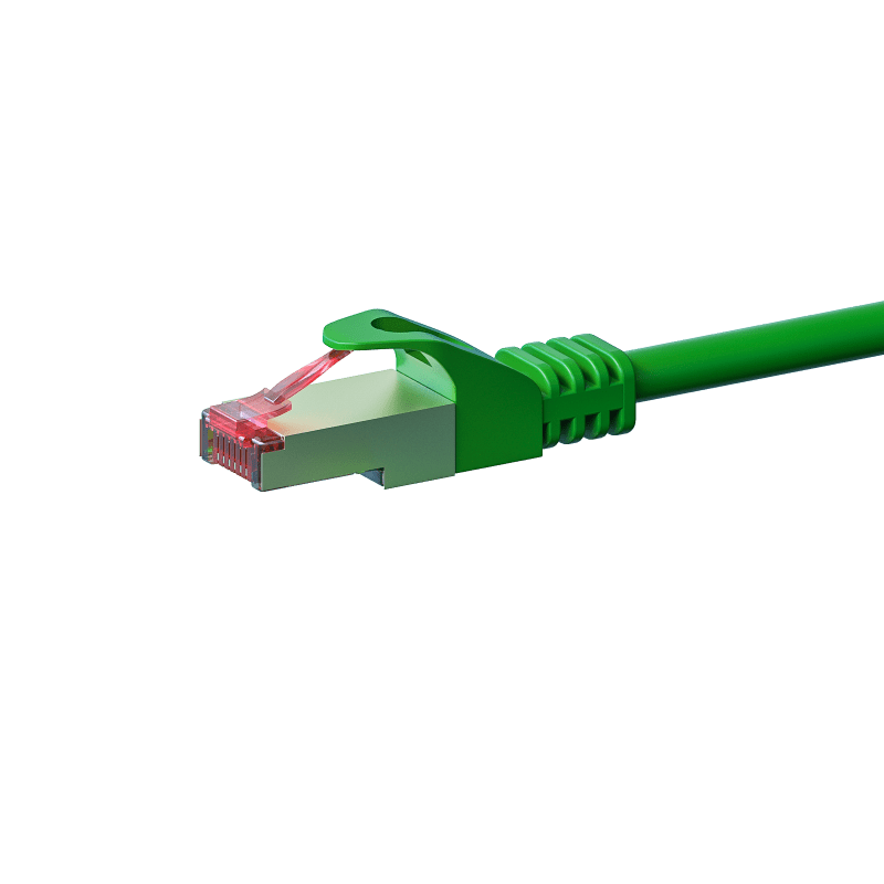 Câble CAT6 SSTP / PIMF Vert - 10m