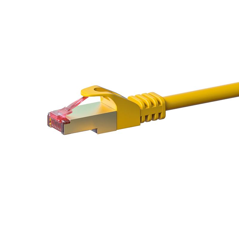 Câble CAT6 SSTP / PIMF Jaune - 10m