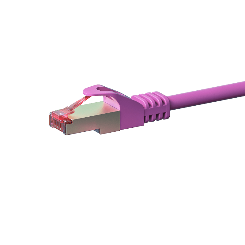 Câble CAT6 SSTP / PIMF Rose - 3m