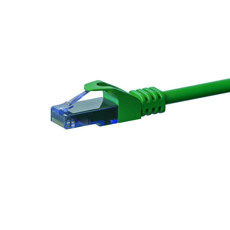 Câble CAT6A UTP 100% cuivre vert - 3m