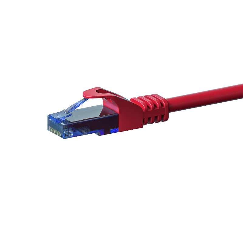 Câble CAT6A UTP 100% cuivre rouge - 50m