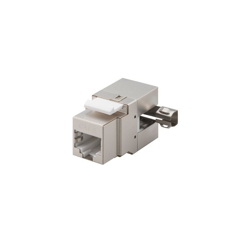 Connecteur Keystone Cat6 STP - Toolless Angled