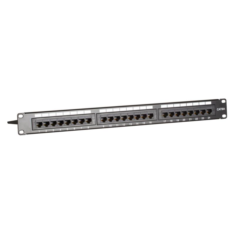 Panneau de brassage CAT6A UTP - 24 ports