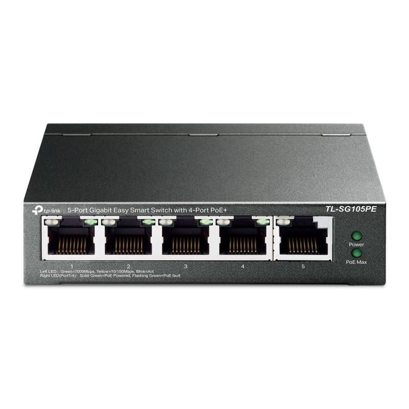 TP-Link 5 ports SG105PE switch non géré smart PoE 